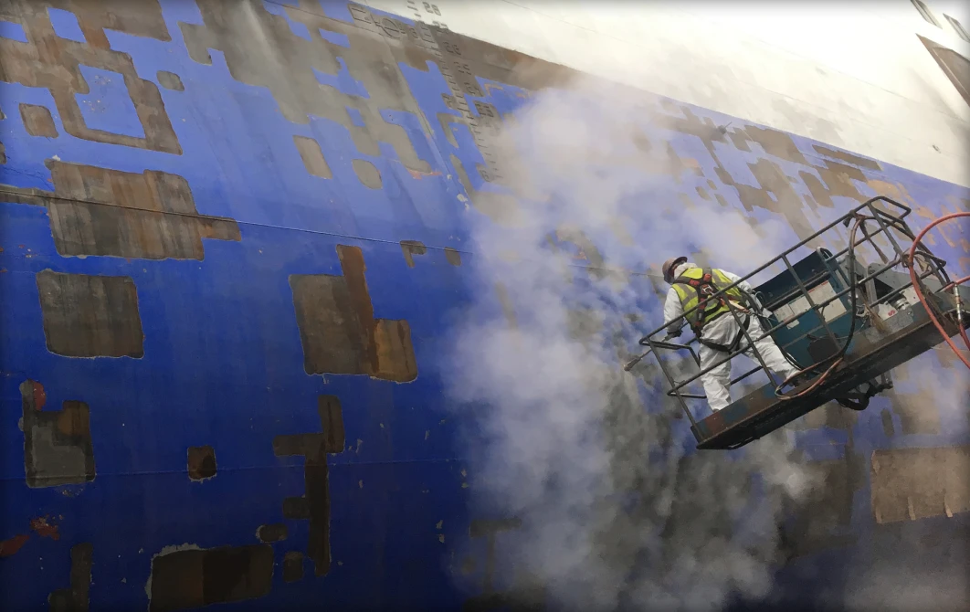 Waterblasting sección